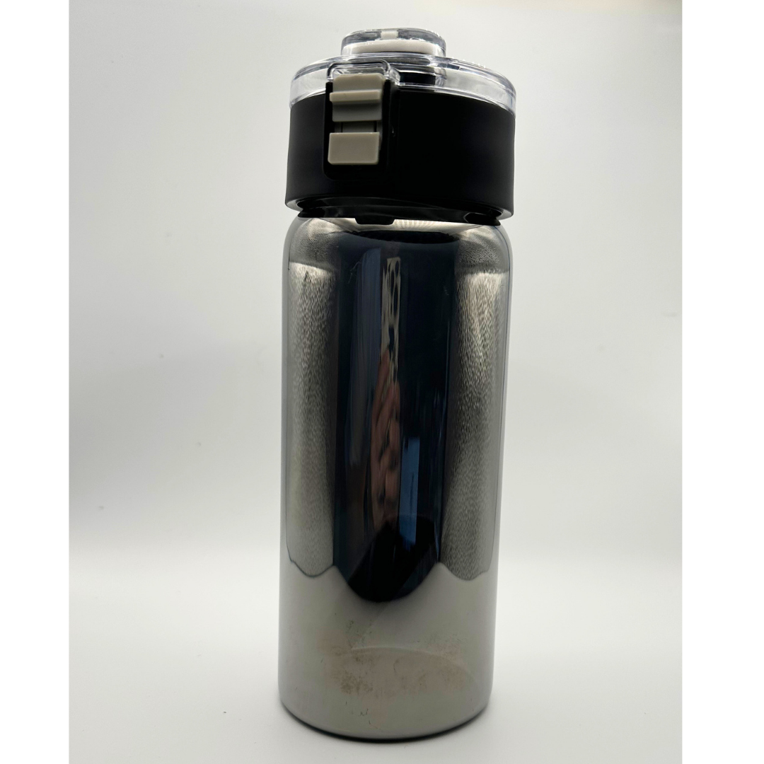 Borosilicate Glass Water Bottle Transparent Portable Heat Resistant Cup With Lid And Filter