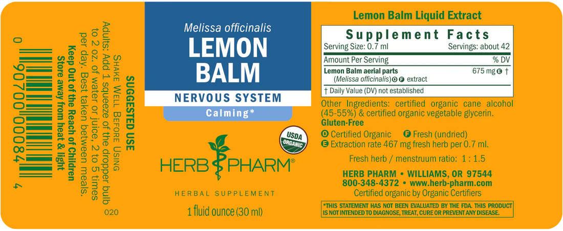 Lemon Balm Extract