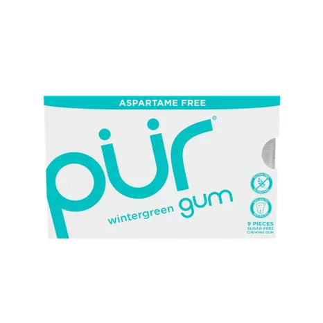 Pur Gum Wintergreen 9 Pieces