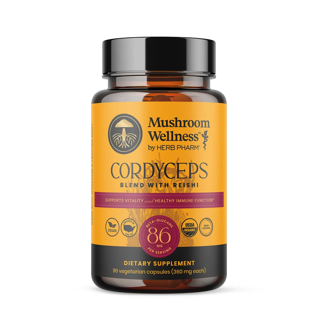 Cordyceps with Reishi 90caps