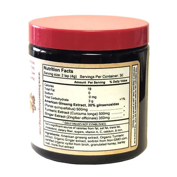 Instant Ginseng Tea~with Turmeric & GInger