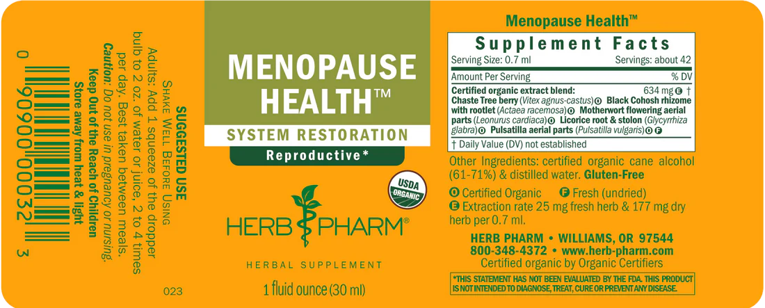 Menopause Health Extract