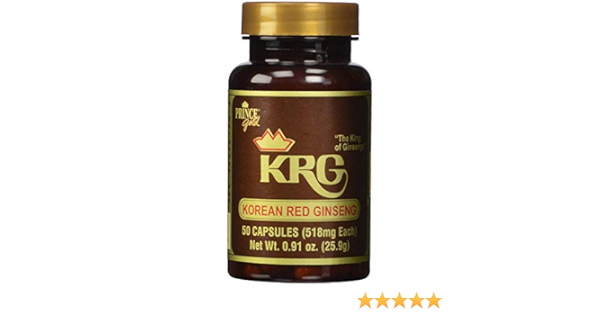 Korean Red Ginseng 50 Caps