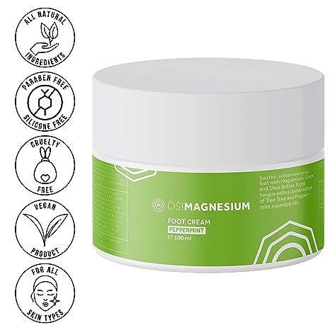Magnesium Foot Cream 3.38oz