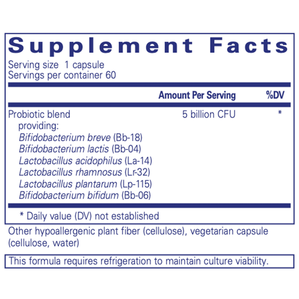 PureProbiotic 60 Capsules