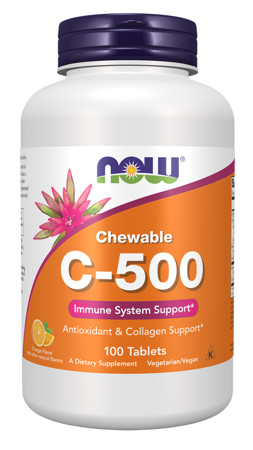 Vitamin C-500 Orange Chewable Tablets