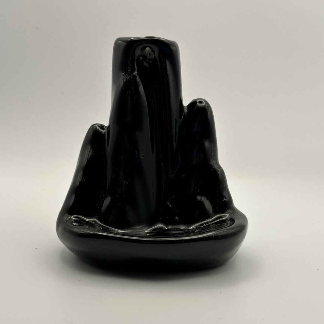 Ceramic Backflow Zen Waterfall Incense Burner Handmade (various stylles)