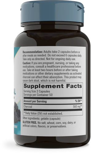 Charcoal Activated tablets