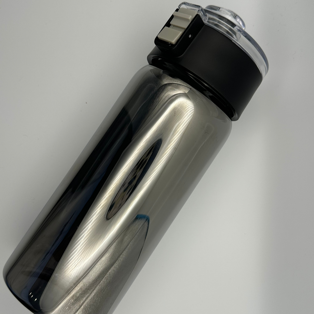 Borosilicate Glass Water Bottle Transparent Portable Heat Resistant Cup With Lid And Filter