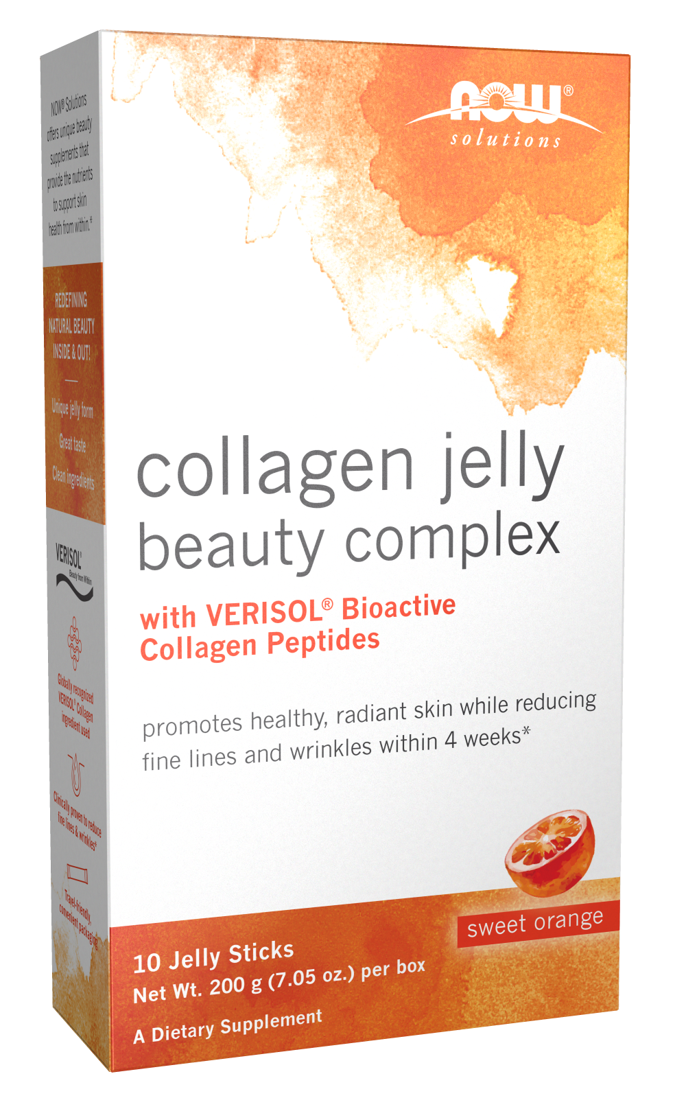 Collagen Jelly Beauty Complex, Sweet Orange - 10 Jelly Sticks