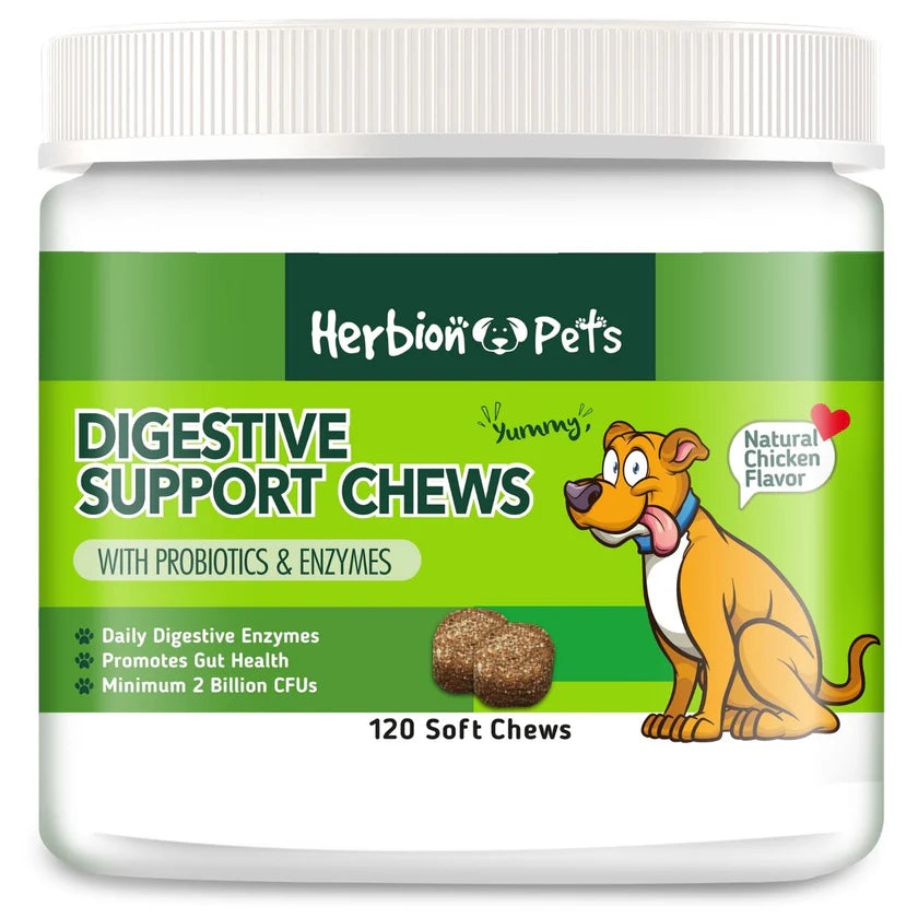 Digestive Support Chews Herbion Pets