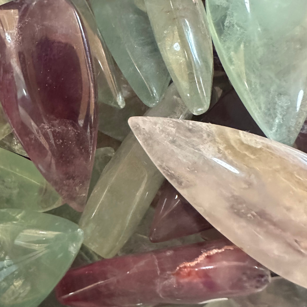 Fluorite crystal shapes