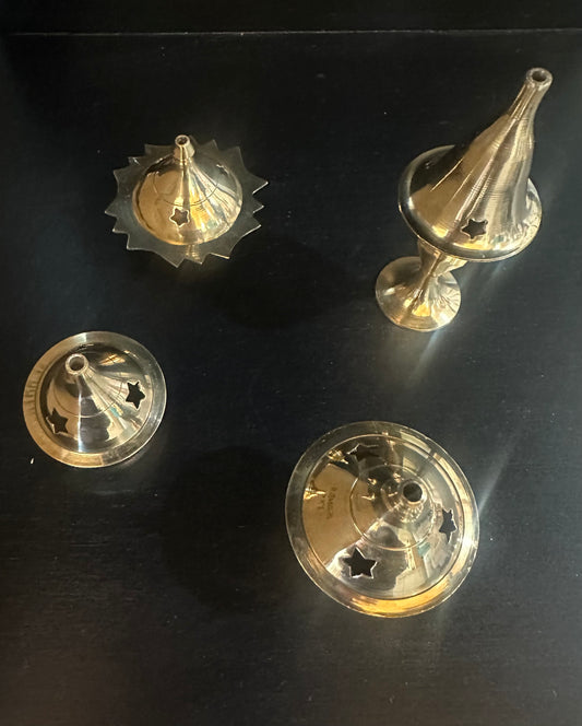 Brass Cone Incense Burner  (EACH)