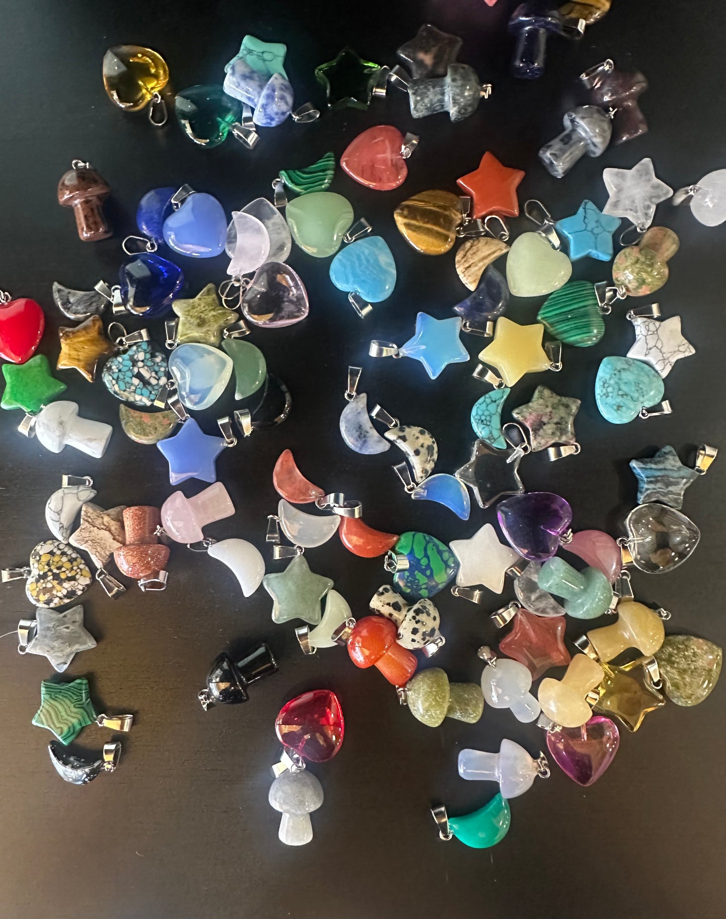 Stone Pendent Charms