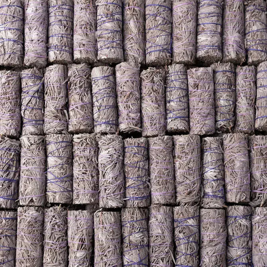 Smudge Lavender Leaf Bundled Herb Wand