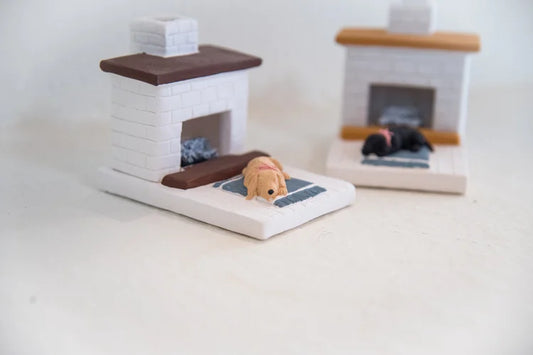 Incense of the West Hearth Puppy incense burner
