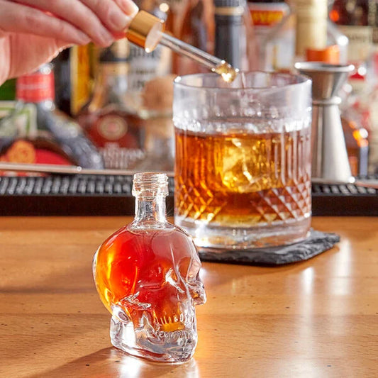 Skull Bottle w/dropper