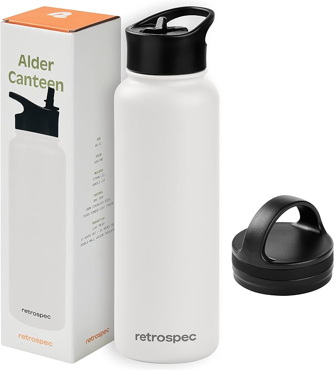 Retrospec Alder Stainless Steel 40oz Canteen
