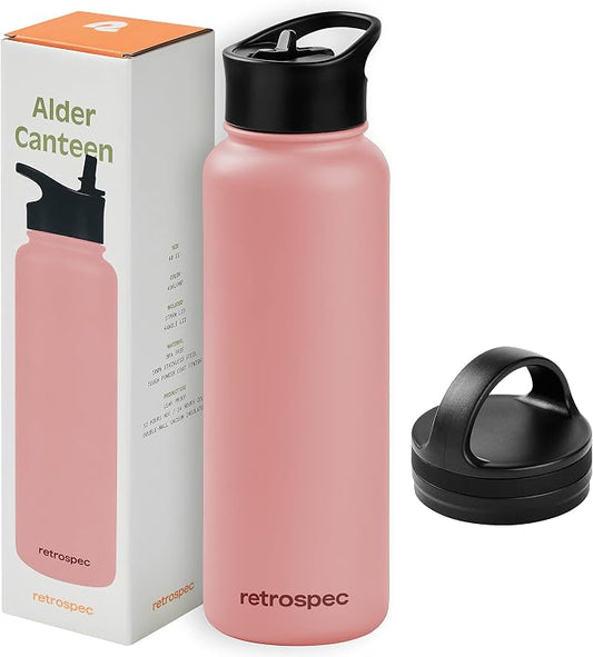 Retrospec Alder Stainless Steel 40oz Canteen