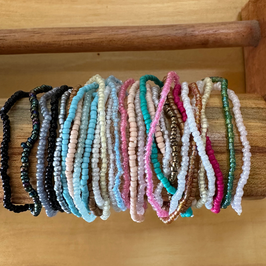 Bracelet ~ Assorted Seed Beads