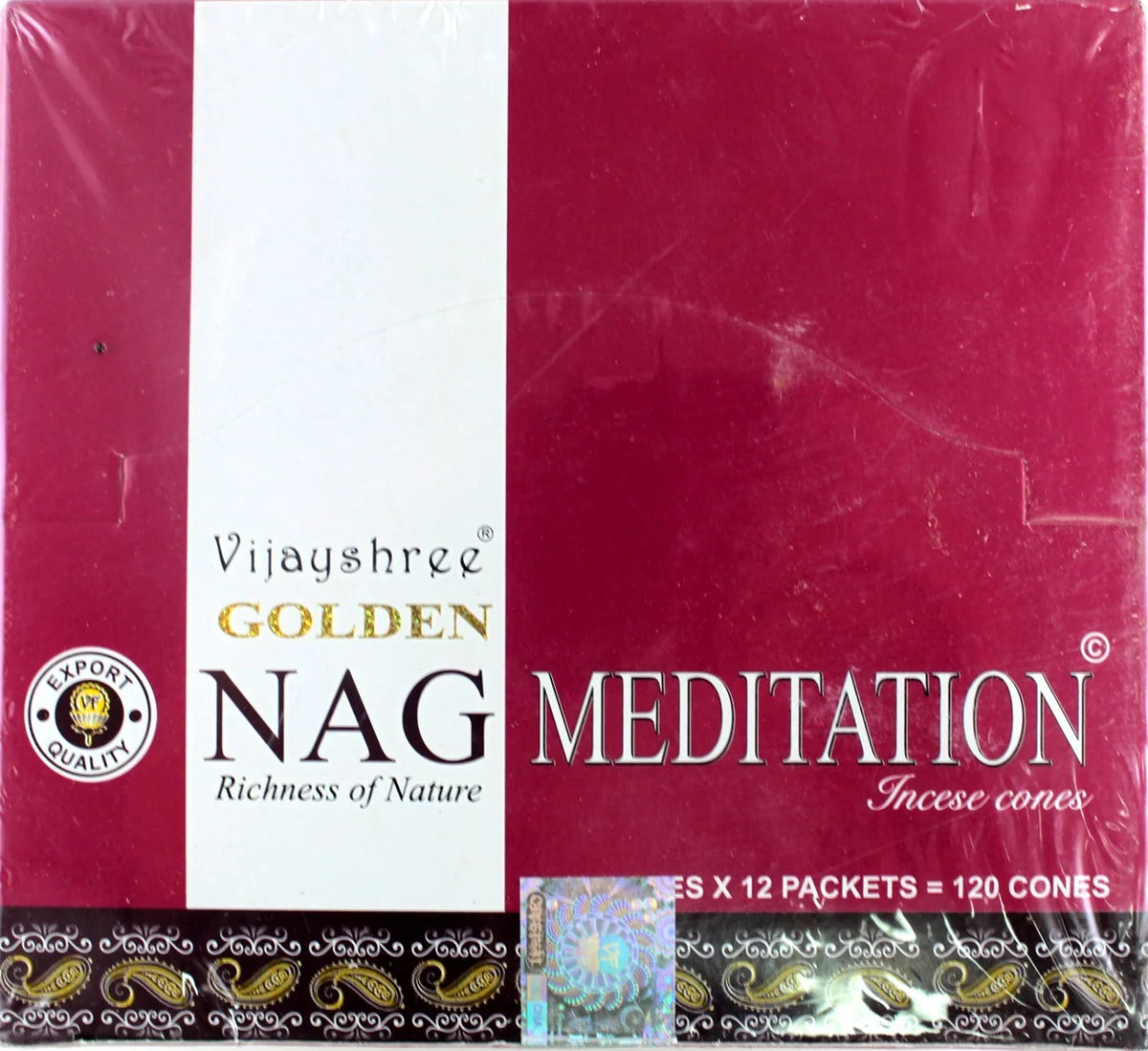 Golden NAG Meditation Cones