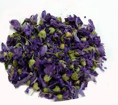 Malva, Whole, Blue Flower