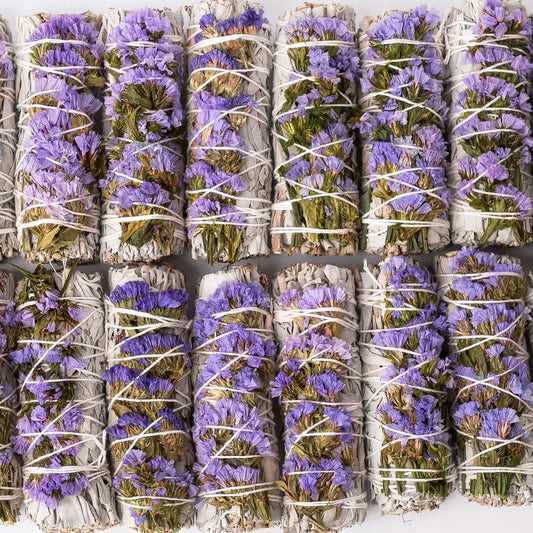 Smudge Sage Floral Bundle – Lilac Statice Flower (single)