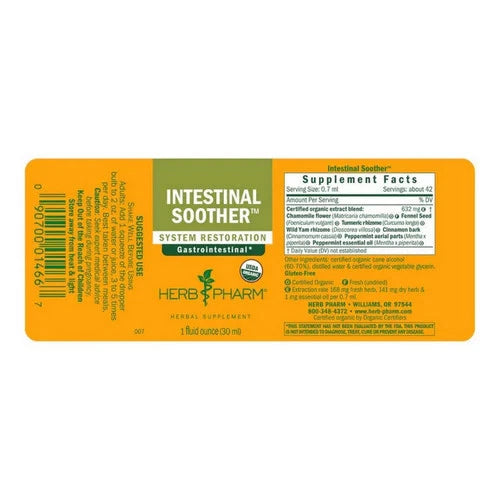 Intestinal Soother Extract Herb Pharm