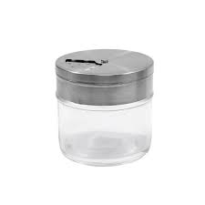 Spice shaker with adjustable lid 1.5oz