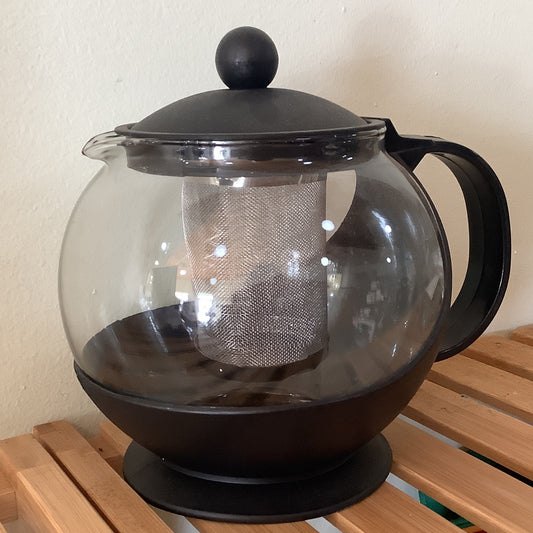 Teapot/black 42oz