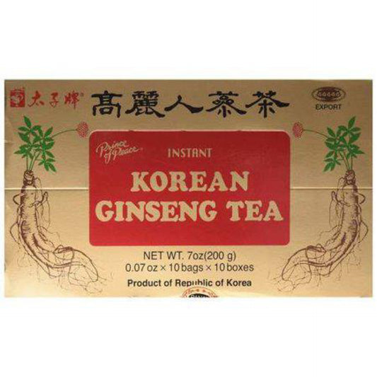 Korean Ginseng Instant Tea 10 bags per box