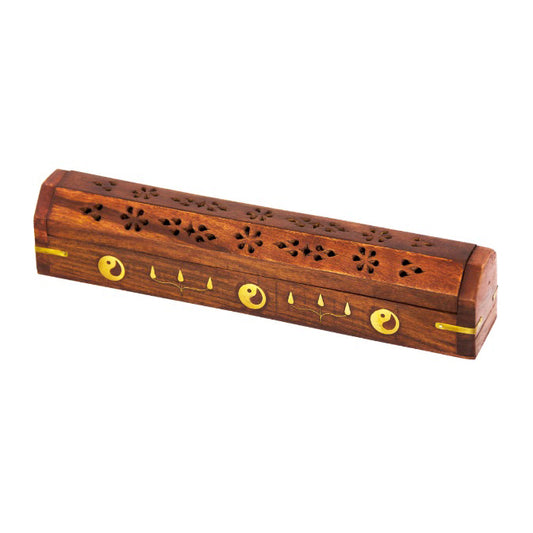Incense Holder w/storage, dome.