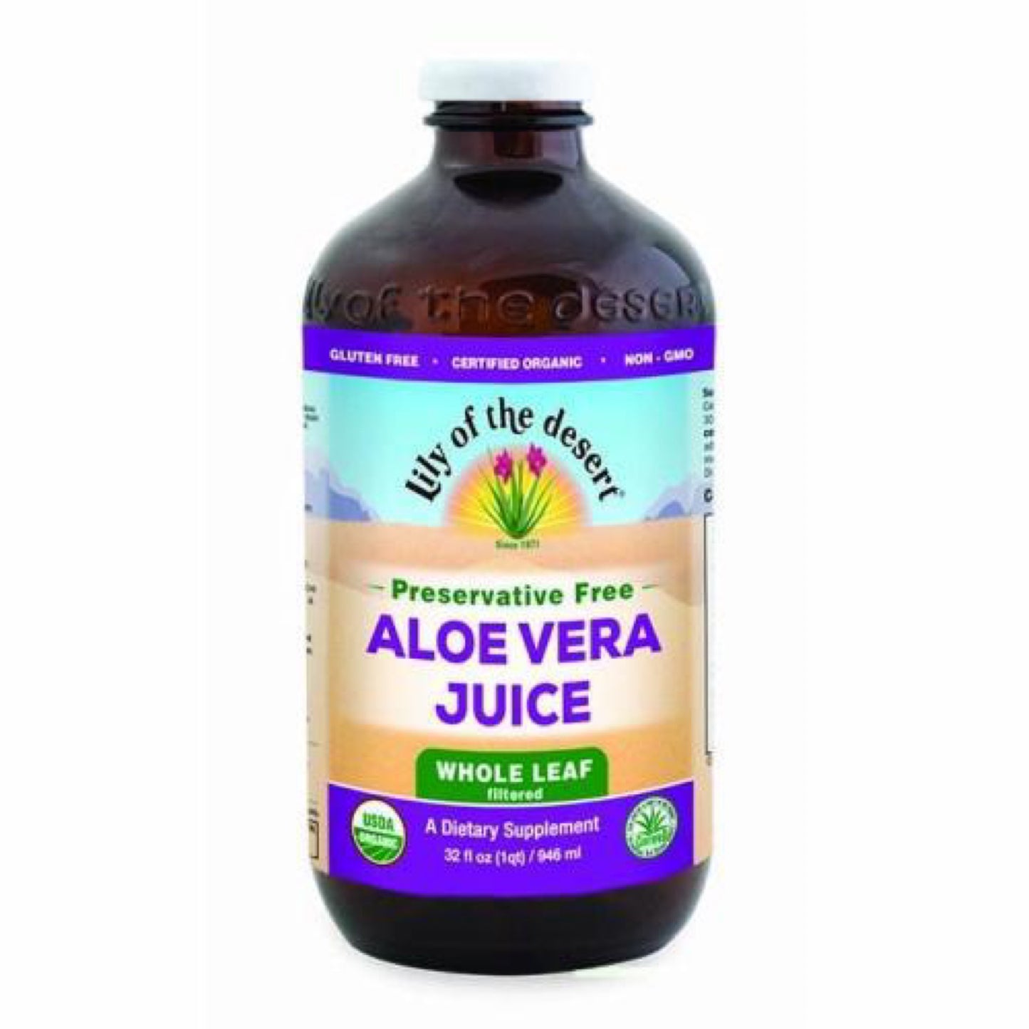 Aloe Vera Juice Organic Whole Leaf